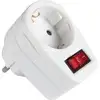 Bild von Adapter Schutzkontakt, Steckdosenadapter