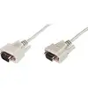 Bild von Serielles Datatransfer Verlängerungskabel, D-Sub9 (Stecker) > D-Sub9 (Buchse)