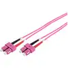 Bild von LWL Patchkabel, Duplex, SC > SC Stecker, Multimode OM4
