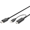 Bild von Adapterkabel HDMI > Displayport, UHD 4K
