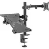 Bild von Single Monitorhalterung & Notebookhalterung