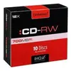 Bild von CD-RW, 700 MB, 12x, 10er Pack Slimcase CD-Rohlinge