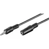 Bild von Audiokabelverlängerung 3,5mm-Klinke > 3,5mm Buchse, Verlängerungskabel
