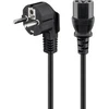 Bild von Kaltgeräte-Anschlusskabel C13 > Schutzkontakt-Stecker