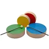 Bild von Rohema 61698 Wooden Toms Color / Set von 4 farbigen Holztrommeln / 2 Schlägel