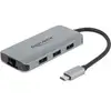 Bild von USB 3.2 Gen 1 Hub mit 4 Ports und Gigabit LAN und PD, Dockingstation