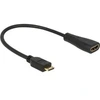 Bild von Kabel HDMI mini C Stecker > HDMI-A Buchse, Adapter