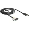Bild von USB 2.0 Konverter, USB-A Stecker > Seriell TTL 6 Pin Header Buchse einzeln