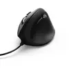 Bild von "Vertikale, ergonomische Maus ""EMC-500"", kabelgebunden, 6 Tasten, Schwarz (00182698)"
