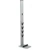 Bild von Standfuß-Organizer für Akkustaubsauger, 29,5 x 22 x 128 cm, Silber/Schwarz (00110235)