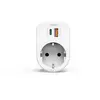 Bild von Mehrfachstecker 3er f. Steckdose, 1 USB-C PD, 1 USB-A, 1 Schutzkontakt, 30W (00223343)