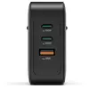 Bild von Schnellladegerät, GaN, 2x USB-C, 1x USB-A, PD, 100 W, Schwarz (00201962)