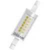 Bild von "LED-Lampe ""SLIM LINE"", Kolben, 78mm, 7W, R7S, Warmweiß, klar (00215123)"