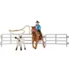 Bild von Farm World Team Roping mit Cowgirl, Spielfigur
