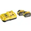 Bild von Starter-Set Akku-Kit DCB118X2, 54Volt / 18Volt, Ladegerät