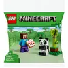 Bild von Steve mit Baby-Panda