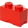 Bild von LEGO Storage Brick 2 rot, Aufbewahrungsbox
