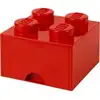 Bild von LEGO Brick Drawer 4 rot, Aufbewahrungsbox