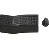 Bild von "Ergonomische Multi mode Kombo Set ""8810ME"", Grau, QWERTZ (00228285) Maus-Tastatur-Set"