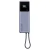 Bild von 165W Power Bank 10.000-mAh (Integriertes Kabel), Grau