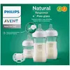 Bild von Philips Avent 4-tlg Babyflaschen-Set, Natural Response, Glas, ab Geburt