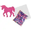 Bild von Ses Bügelperlen-Set Einhorn Glow in the Dark