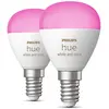 Bild von White & Color Ambiance Luster, Tropfenform, E14 (2er Pack) LED Lampe