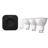 Bild von "Starter Set ""White & Color Ambiance""LED-Lampe, GU10, 3er-Pack+Bridge+Dimmer (00232125)"