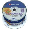 Bild von Verbatim DVD-Rohling DVD+R DL 8.5GB 8x 50er Spindel bedruckbar 97693, Bedruckbar