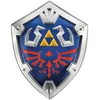 Bild von Disguise Kostüm Link-Schild für Kinder Zelda-Accessoire Cosplay blau-silber-rot 48 x
