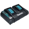 Bild von Makita DC 18 RD Doppel Schnellladegerät 14,4 V Schnelllade-Gerät