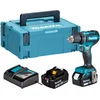 Bild von Makita Akku-Bohrschrauber DDF485RFJ, inkl. 2 Akkus 18V/3Ah, Ladegerät und Koffer