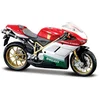 Bild von Maisto® Modellmotorrad Modellmotorrad - Ducati 1098 Tricolore (rot-weiß-grün, Maßstab 1:18), Maßstab 1:18, detailliertes Modell