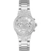 Bild von Guess Quarzuhr MOONLIGHT GW0320L1, Armbanduhr, Damenuhr, Kristallsteine, Edelstahlarmband