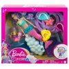 Bild von Mattel® Meerjungfrauenpuppe Mattel HLC30 - Barbie - Dreamtopia - Meerjungfrau-Set mit 2 Puppen & Z