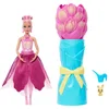 Bild von Barbie Anziehpuppe Flower Surprise Puppe - pinke Tulpe, mit Duft
