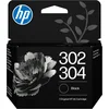 Bild von HP original HP Druckerpatrone 302/304 schwarz Tintenpatrone (Packung)