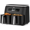 Bild von NINJA Heißluftfritteuse AF200EU Ninja Foodi, 2400 W, 4-in-1 Dual Zone, 7,6 L