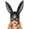 Bild von Leg Avenue Verkleidungsmaske Bunny Halbmaske - Hasen Maske für Faschingskostüm, Verspielt und düster