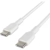 Bild von Belkin USB-C/USB-C Kabel PVC, 1m Smartphone-Kabel, USB-C, (100 cm), ummantelt