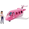 Bild von Barbie Spielzeug-Flugzeug Traumflugzeug mit Puppe (GBJ33)