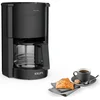 Bild von Krups Filterkaffeemaschine F30908 Pro Aroma, mit Glaskanne, 1,25L Füllmenge, 10-15 Tassen, 1050W