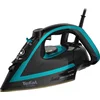 Bild von Tefal Dampfbügeleisen Puregliss, 3000 W, 280 g/Min. Dampfstoß, XL Wassereinfüllöffnung, 3000 W, stabile Ablage, Kalkfilter, Auto-Abschaltung, schwarz/türkis, FV8066