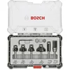 Bild von BOSCH Fräser-Set Bosch Fräser Set 6-teilig Schaft Ø 8 mm Trim &