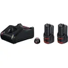 Bild von Bosch Professional »GBA 12V 3.0Ah« Akku Starter-Set (2 St), inkl. Ladegerät