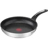 Bild von Tefal Bratpfanne 1x Tefal G6 Bratpfanne 30 cm beschichtet, E3000704, Cranberry, Edelstahl (1-tlg), Edelstahl, Antihaftbeschichtung
