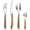 Bild von Amefa Besteck-Set ECLAT NATURE (24-tlg), 6 Personen, Edelstahl Rostfrei 18/0, spülmaschinenfest, für den täglichen Gebrauch
