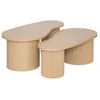 Bild von Atmosphera Créateur d'intérieur Beistelltisch Beistelltische asymmetrische Form SOLEYA, 3er-Set (funktional), keine
