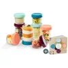Bild von BABYMOOV Aufbewahrungsbox 8er Set Glas Behälter Babynahrung - Aufbewahren Einfrieren Babybrei