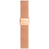 Bild von Withings Smartwatch-Armband Wristband Mesh Loop 18mm für ScanWatch/2 38mm und ScanWatch Light, Move, Steel HR 36mm - Material: Edelstahl und PVD-Beschichtung